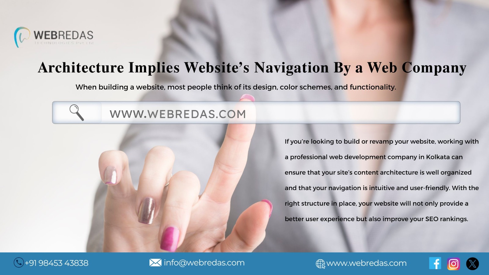 Content Architecture Implies Website’s Navigation By a Web Company